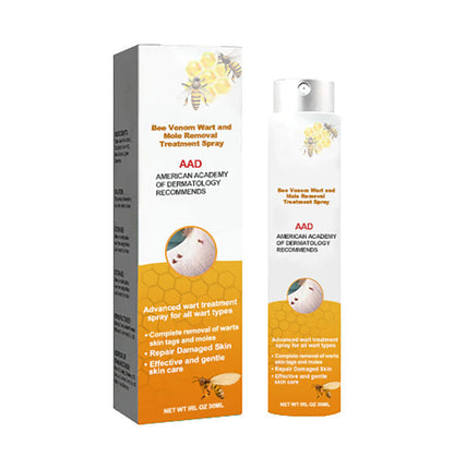 🧡 Bee Venom Wart and Tags Removal Treatment Spray(👨‍⚕AAD RECOMMENDS)🐝🐝(🔥Last day promotion 80% off)